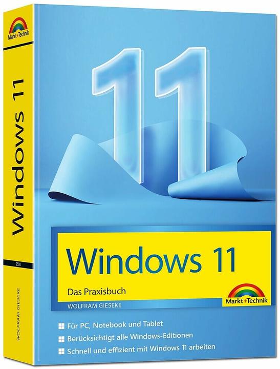 Immagine prodotto Windows 11 Practice Book - il nuovo Windows completamente spiegato. Per principianti e avanzati (Tedesco, Gieseke tungsteno, 2021)