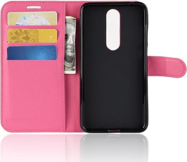 Produktbild MU Classic Litchi Leder Bookcover Series (Nokia 5.1 Plus)