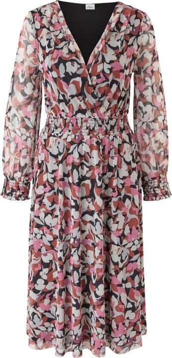 Image du produit s.Oliver Kleid Meshkleid mit Smok-Details (40)