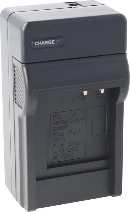 Actual product image AccuCell Battery charger Panasonic DMC-FX, DMC-LX, CGA-S005, DSLR (Camera battery charger)