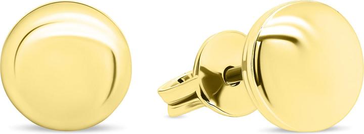 Immagine prodotto Brilio Argento - Orecchini minimalisti placcati oro EA103Y