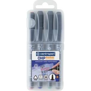 Centropen, Evidenziatori, Marker 2638, color, 4stk, 1.3mm, Alkoholfbasis, Preis pro Stück (4 x)