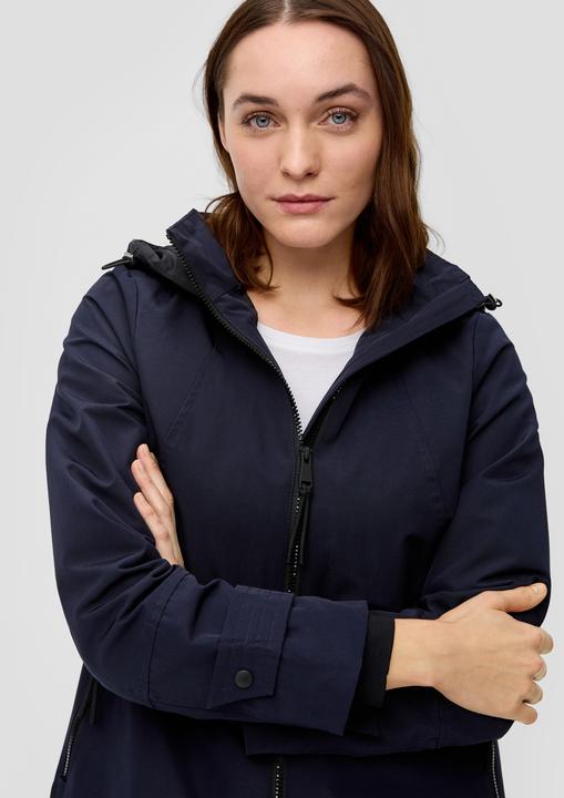 Produktbild S.Oliver Outdoor-Mantel Mantel mit Logo-Reissverschluss