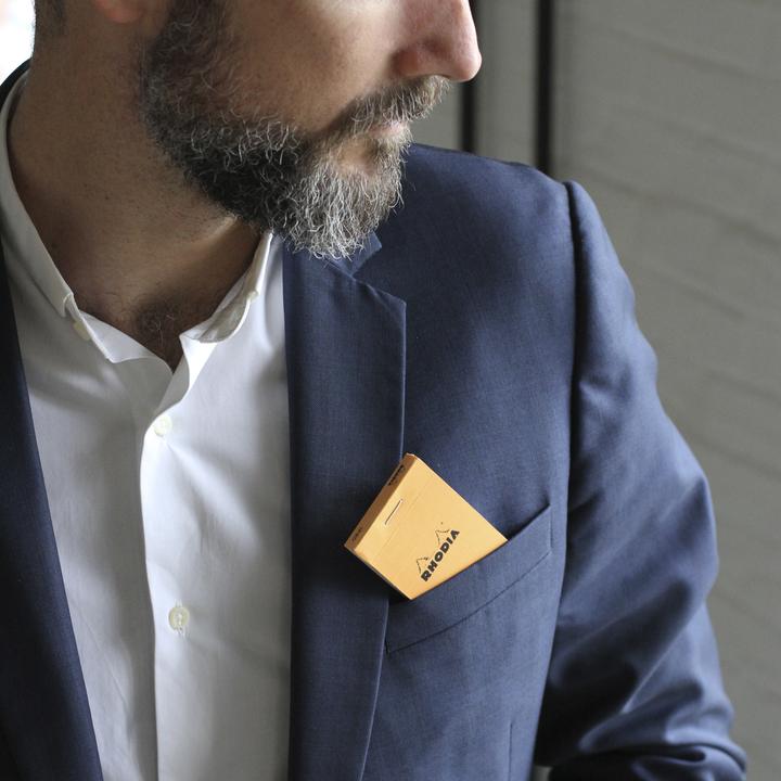 Image du produit Rhodia Bases (A8, À rayures, Couverture rigide)
