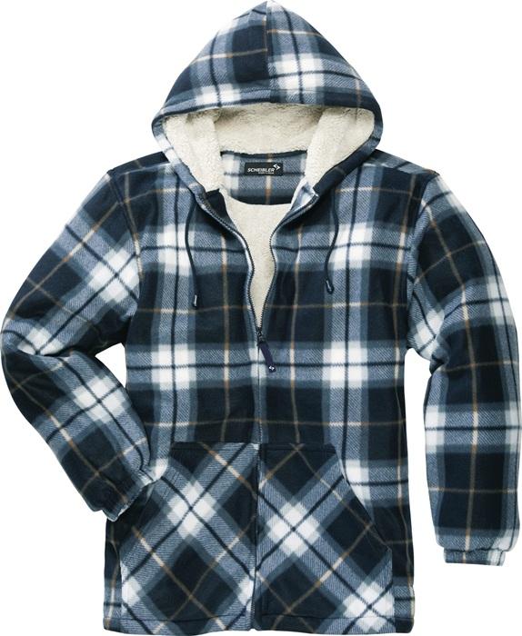 Produktbild Scheibler Thermojacke Vancouver Grösse XXL blau/beige-kariert (XXL)