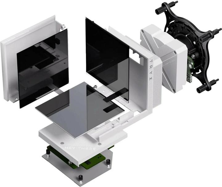 Immagine prodotto TRYX STAGE ARGB 360 WHITE - CPU Vandkling - Max 25 dBA