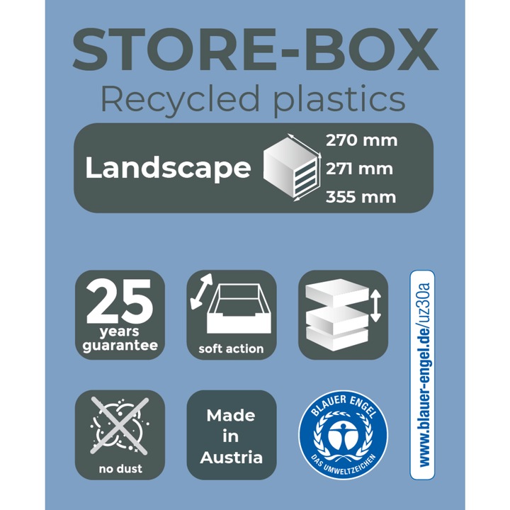 Produktbild Exacompta Stapelbare Boxen (A4+)