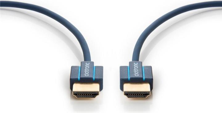 Produktbild clicktronic Ultraslim High Speed HDMI Kabel (0.50 m, HDMI)