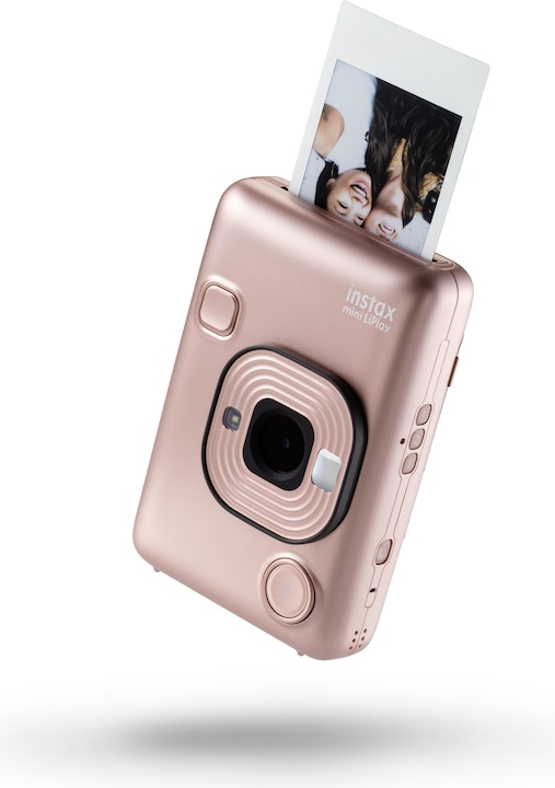 Actual product image Fujifilm Instax Mini LiPlay Blush Gold