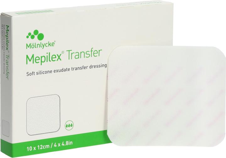 Produktbild Mepilex Transfer Safetac Wundauflage 10x12cm Silikon