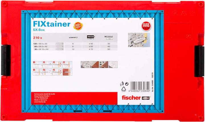 Actual product image Fischer Drywall dowel set