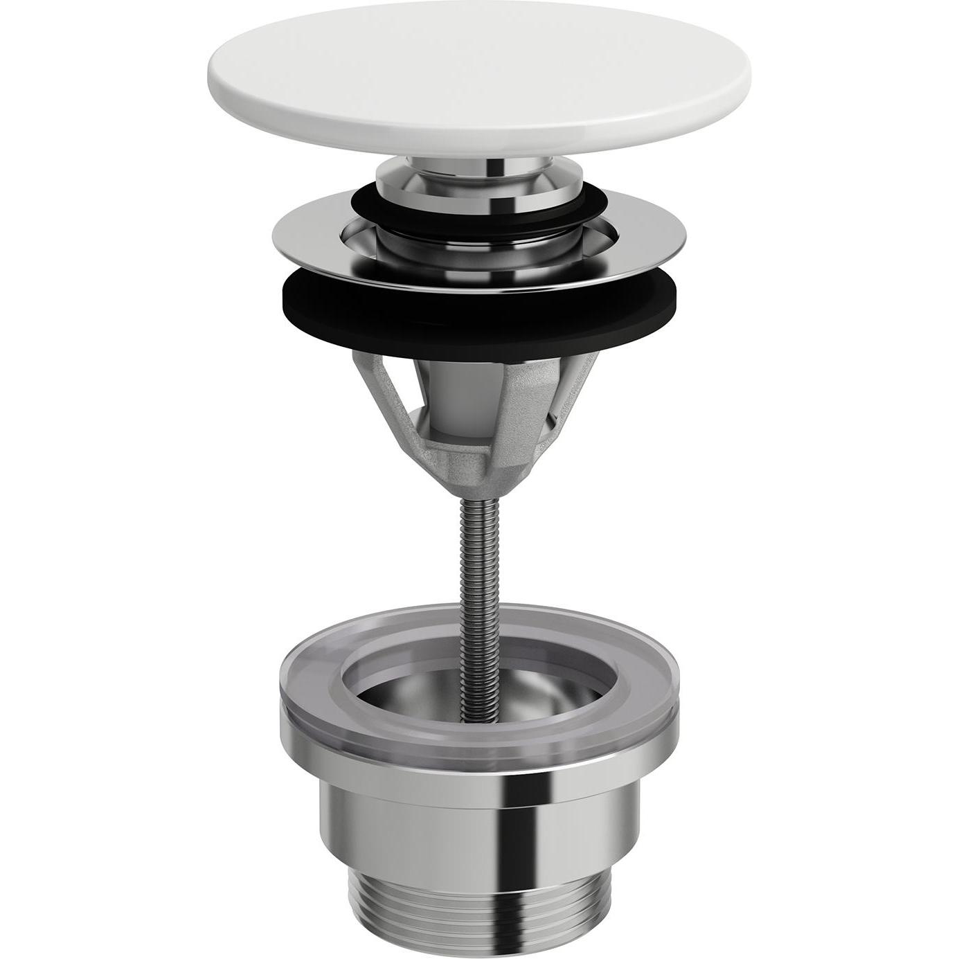 Laufen, Ventil, Ablaufventil, Push-Open, Saphirkeramik Abdeckung, H898192