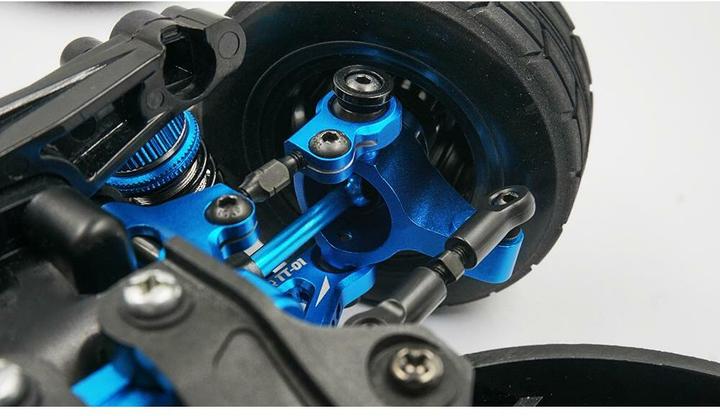 Image du produit Yeah Racing Rapid Performance Kit de conversion bleu, TT-01E
