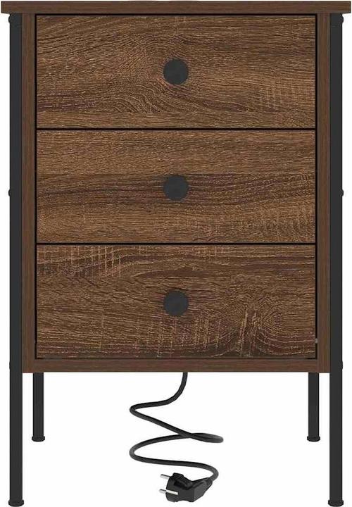 Produktbild vidaXL Bettnachttisch Ablage (42 x 41 x 61 cm)