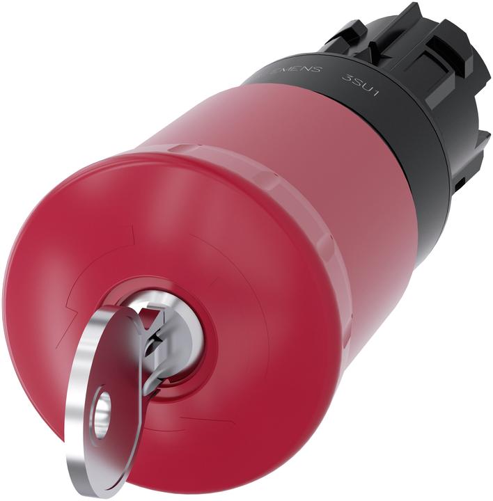 Actual product image Siemens Emergency stop mushroom pushbutton, red