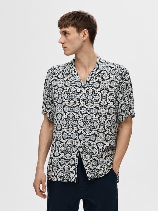 Actual product image Selected Patterned short sleeve shirt (L)
