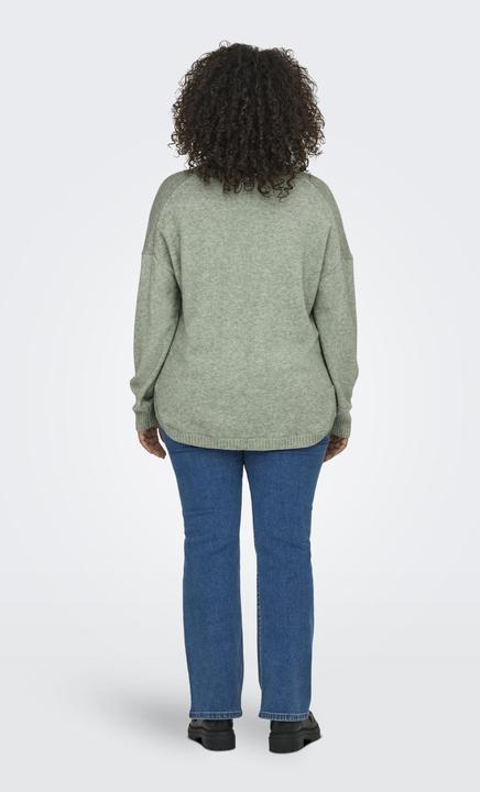 Produktbild Only Curvy V-Ausschnitt Strickpullover Strickpullover (S)