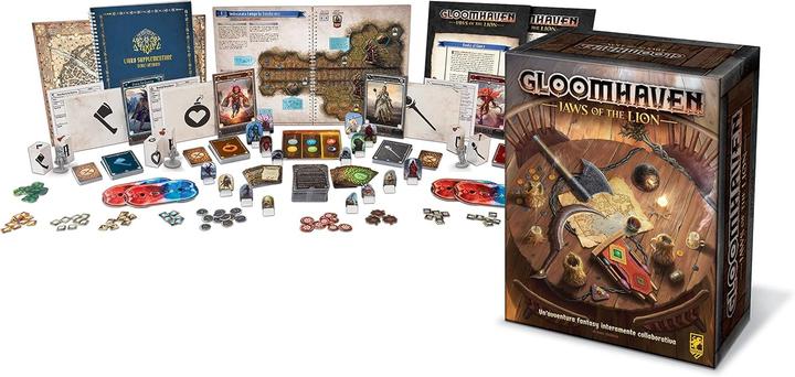 Productafbeelding Asmodée Gloomhaven, 2e editie - De klauwen van de leeuw (Italiaans, 1 - 4 Spelers)