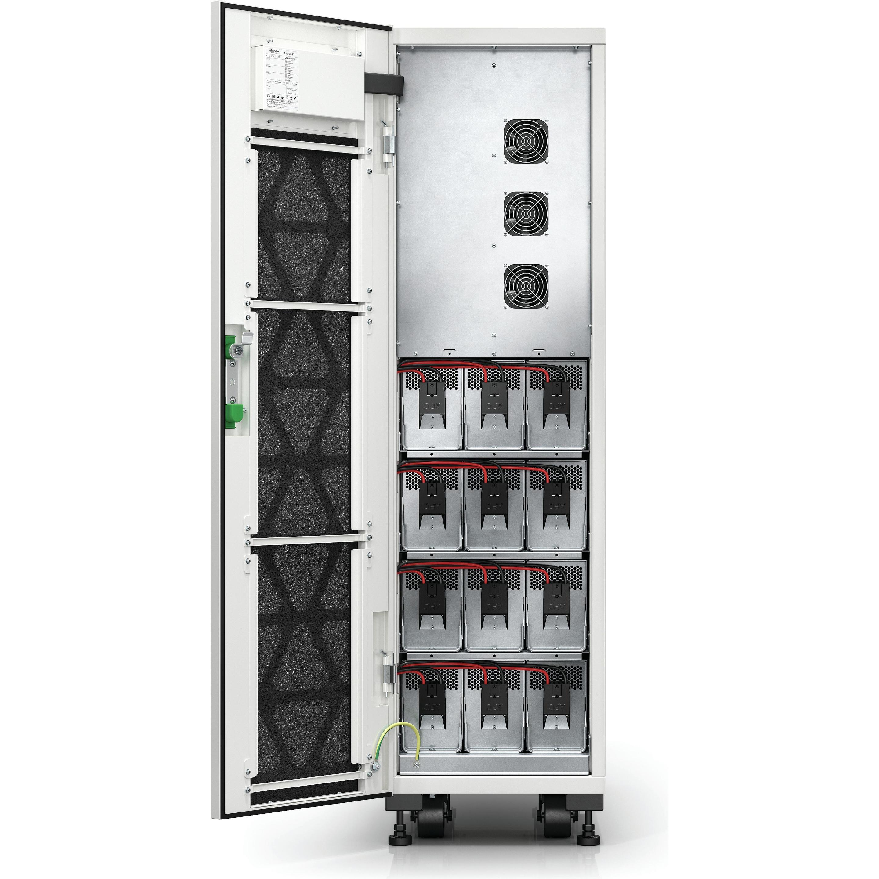 Thumbnail - APC Easy UPS 3S 10kVA 400V 3:3 UPS 30 min (10000 VA, 10000 W, Online-Doppelwandler USV), USV