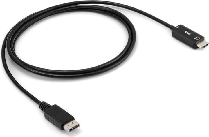 Produktbild Club 3D DisplayPort 1.4 Cable to HDMI 2.0b Active Adapter (2 m, DisplayPort, 2.0b)