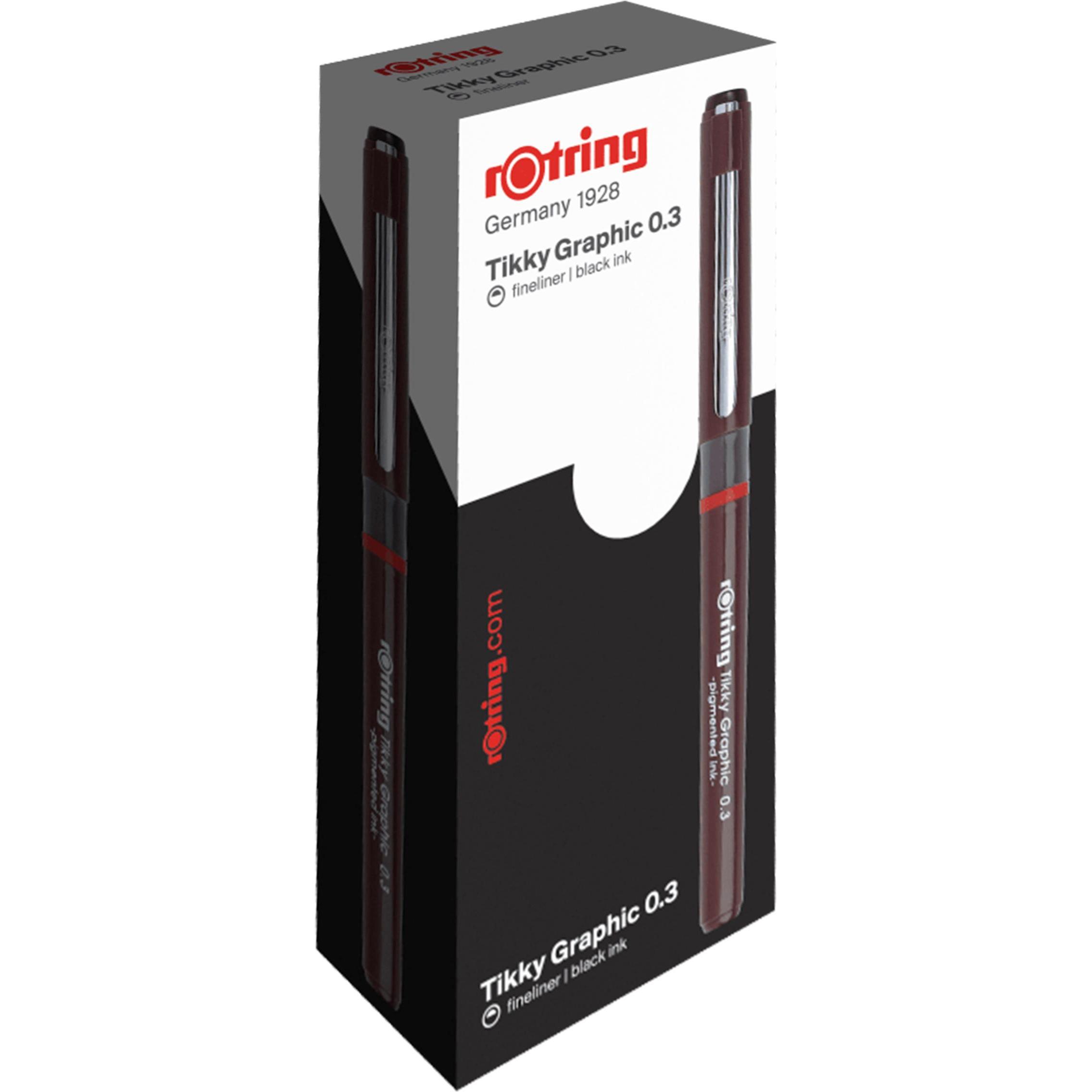 Rotring, Penne, Tikky Graphic (Nero, 1 x)