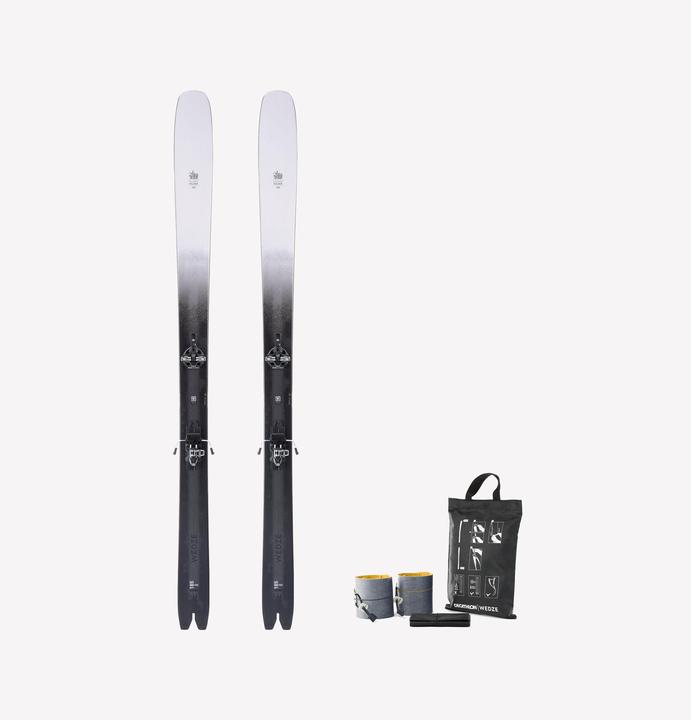 Image du produit Wedze Skis de randonnée avec fixations et peaux de phoque - Wilder 102 (185 cm, Avec fixations)