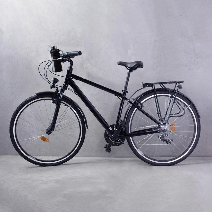 Actual product image Wozinsky thermal water bottle bag for bike or scooter 1l black (WBB29BK) (1 l)