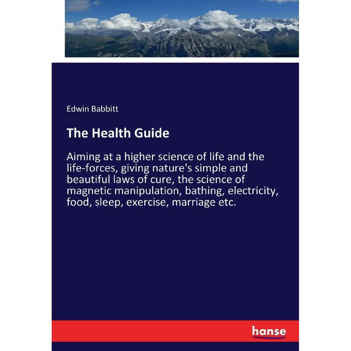 The Health Guide, Fachbücher von Edwin Babbitt