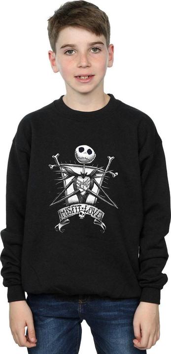 Produktbild Disney Nightmare Before Christmas Misfit Love Sweatshirt Jungen (116)