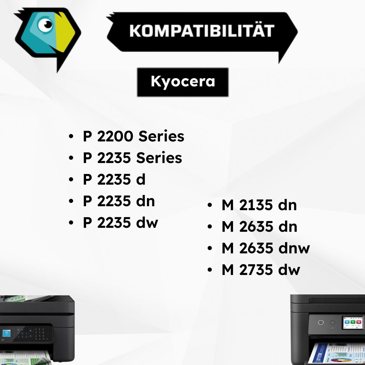 Thumbnail - Inkadoo, Toner, Toner kompatibel zu Kyocera 1T02RV0NL0 / TK-1150 Toner, schwarz Schwarz (BK)