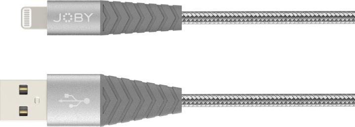 Produktbild Joby Lightning Cable 1.2M SpaceGrey (1.20 m, USB 2.0, 12 W)