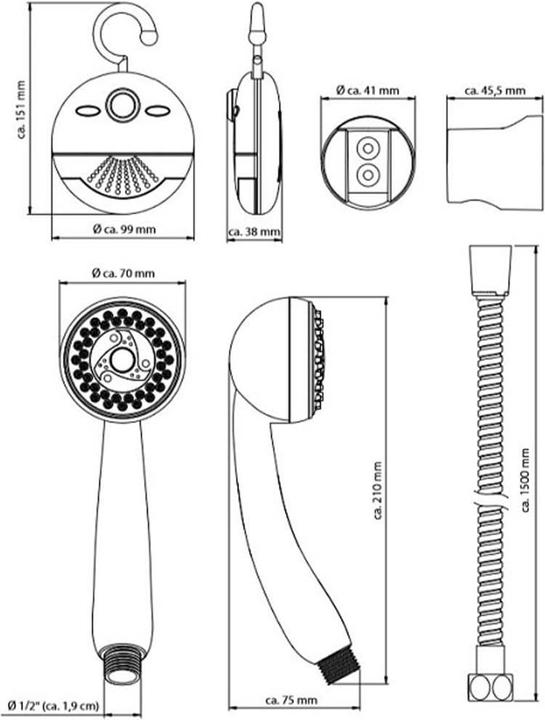 Productafbeelding Schütte Douchekop
