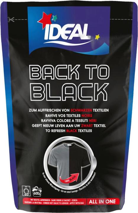 Ideal / Eswacolor Retour 2 Noir (1 Cycles de lavage, Gel)
