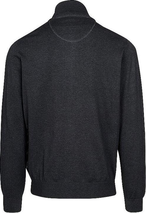Actual product image Fynch-Hatton Cardigan-Zip Sweater charcoal (3XL)