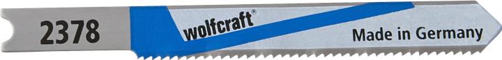 Produktbild wolfcraft 2 Stichsägeblätter BiM L=70mm U-Schaft