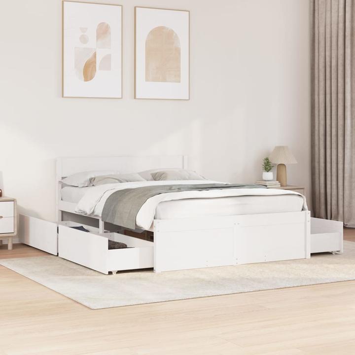 Produktbild vidaXL Bettgestell (135 x 190 cm)