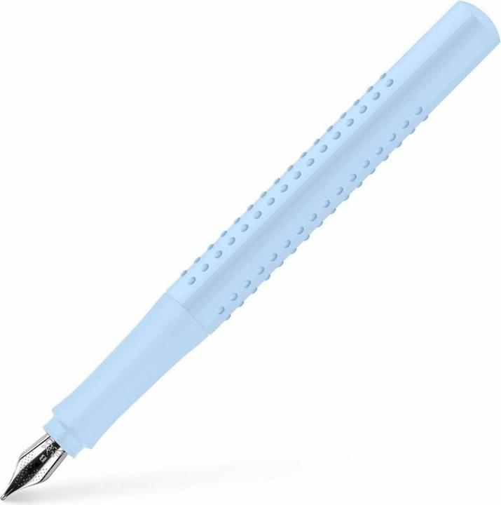 Image du produit Faber-Castell Stylo plume Cartouche B GRIP 2010 bleu ciel (Bleu ciel, Bleu clair, 1x)