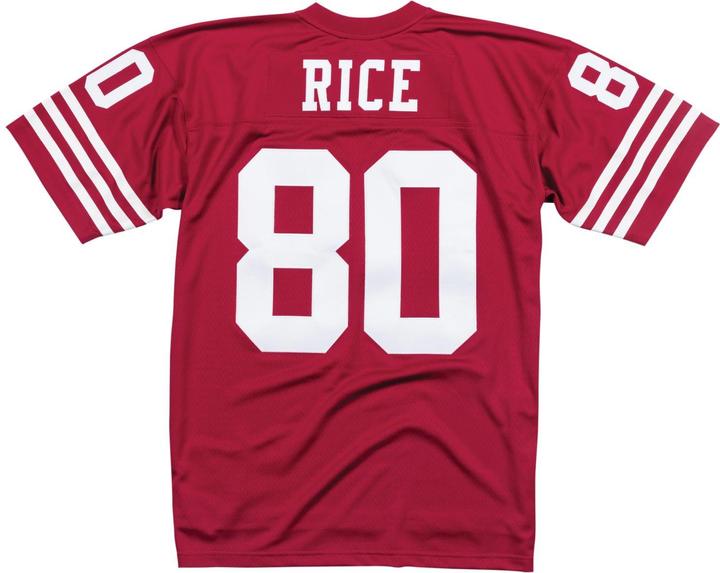 Actual product image Mitchell & Ness NFL Legacy Jersey San Francisco 49Ers 1990 Jerry Rice (L)