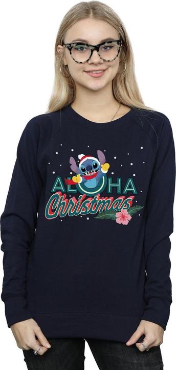 Produktbild Disney Lilo And Stitch Aloha Christmas Sweatshirt (XL)
