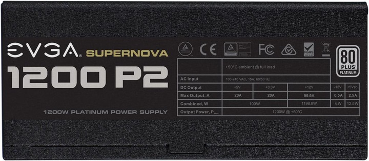 Produktbild EVGA SuperNOVA P2 (1200 W)