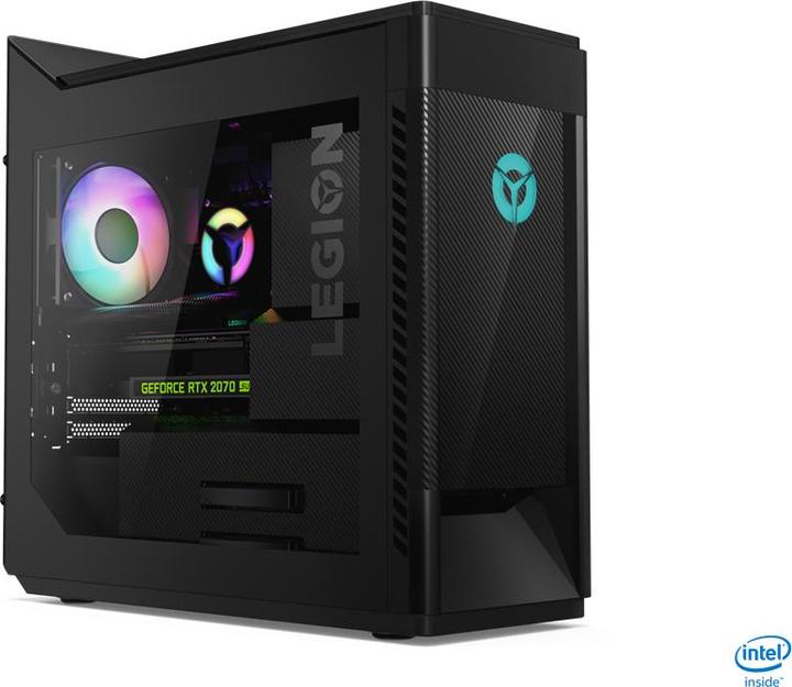Image du produit Lenovo Legion T5 28IMB05 90NC - Tour - Core i7 10700 / 2.9 GHz (Intel Core i7-10700, 16 Go, 512 Go, DE)