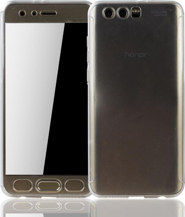 Actual product image König Design Case Mobile Protection for Huawei Honor 9 Full Case Cover Screen Protector Transparent (Honor 9)