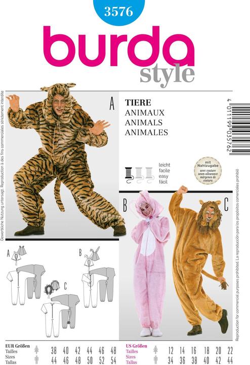 Actual product image Pattern animal jumpsuit