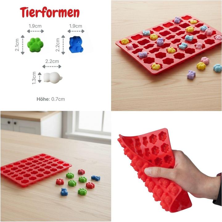 Immagine prodotto Hermex Set di stampi in silicone