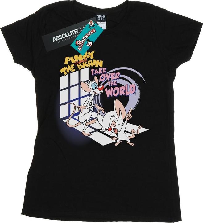 Produktbild Universal Textiles Pinky And The Brain Take Over The World TShirt (S)