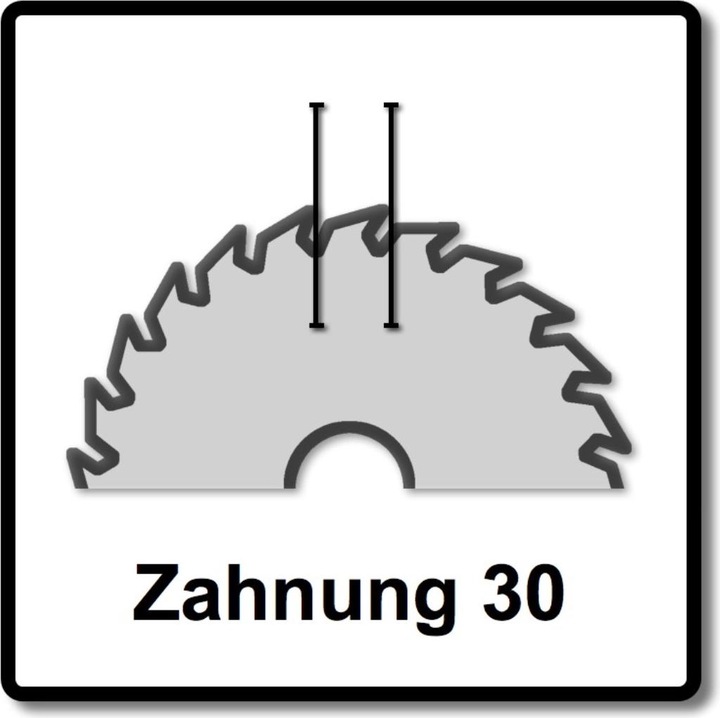 Actual product image Bosch Professional Zubehör Cordless circular saw blade Expert for Stainless Steel, 136 x 1.5/1.2 x 20, 30 teeth