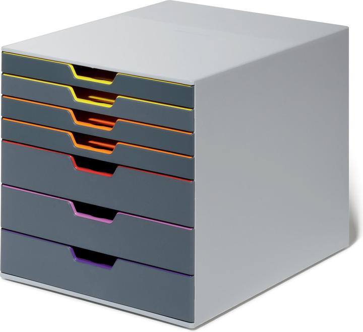 Durable Schubladenbox Varicolor 7 (A4)