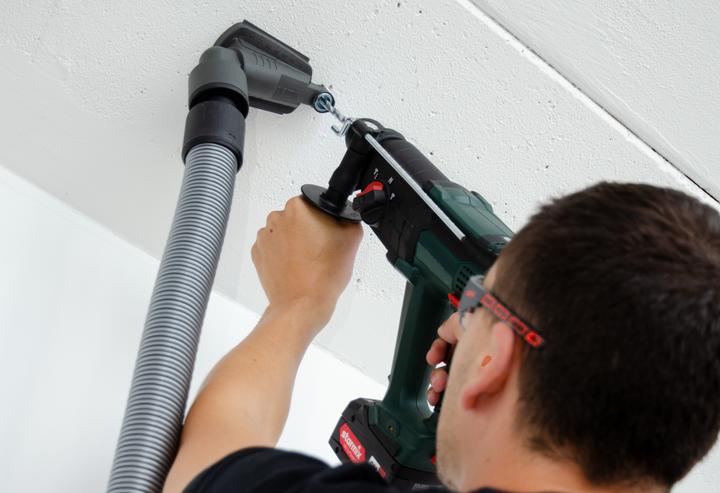 Actual product image starmix Drill dust vacuuming attachment, for all commercially available vacuum hoses