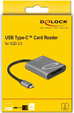 Image du produit Delock USB type-C vers XQD 2.0 (USB-C)