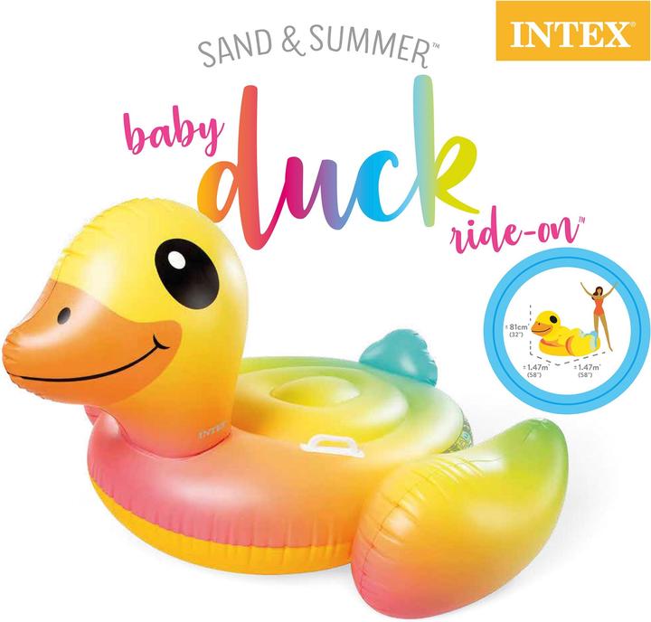 Produktbild Intex Yellow Duck Ride-On
